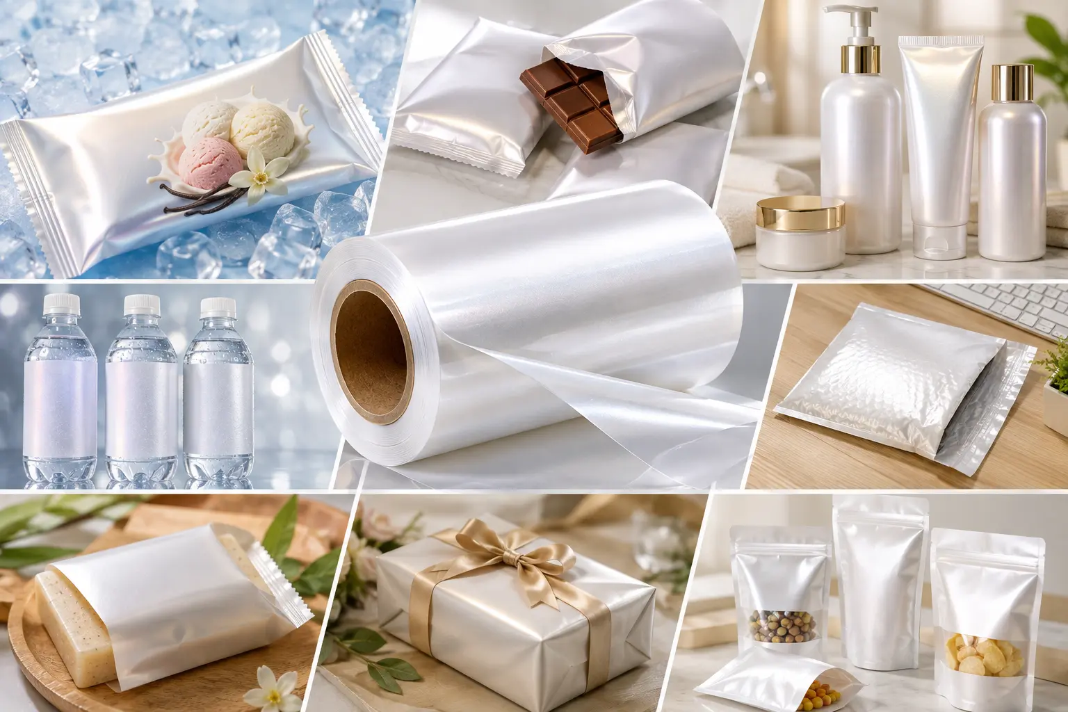 Pearlized Polypropylene Film