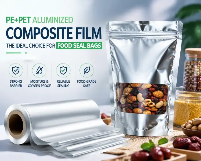 PE PET Aluminized Composite Film