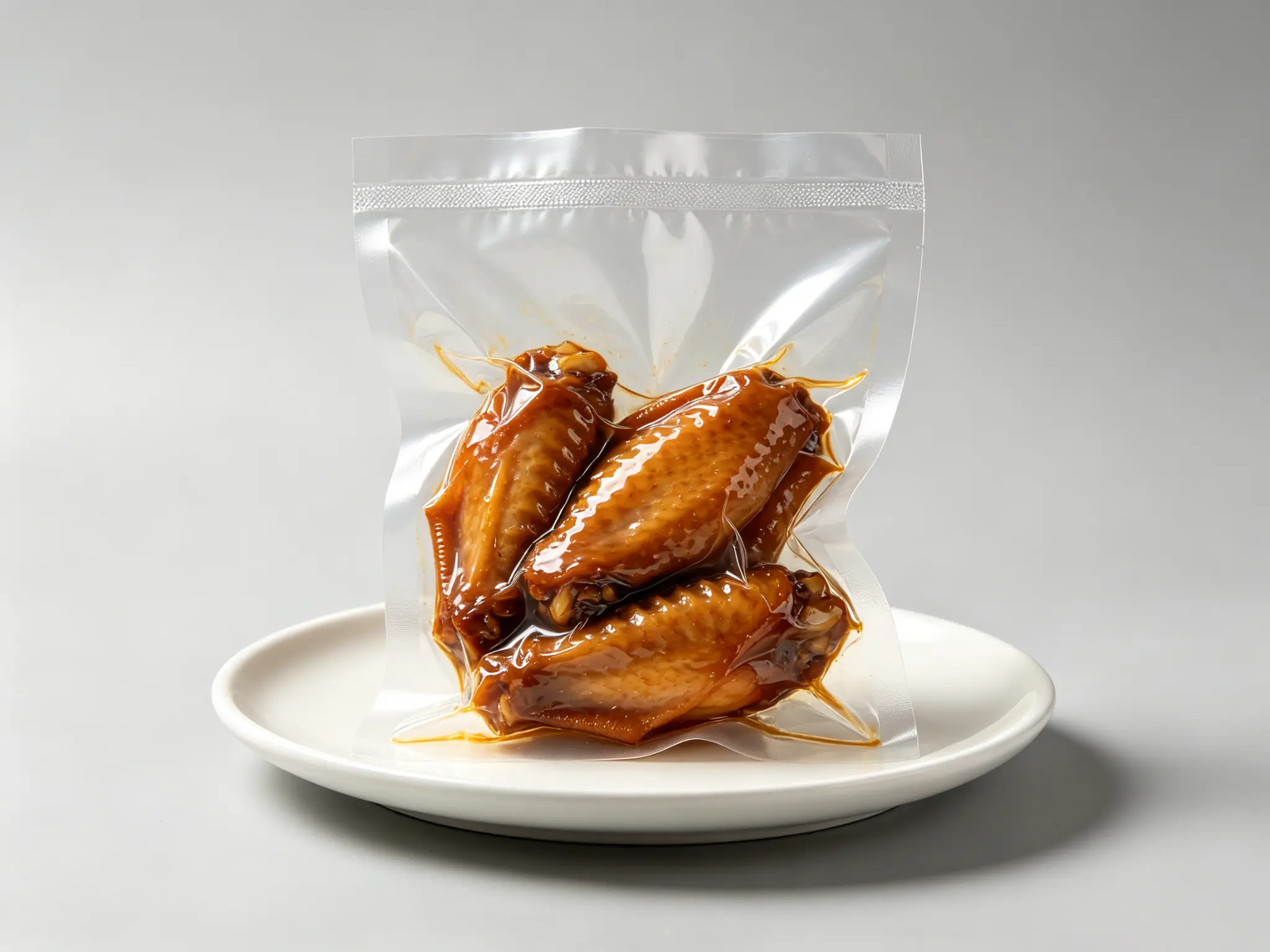 CPP tray packaging bags heat-sealed for oil-resistant food packaging