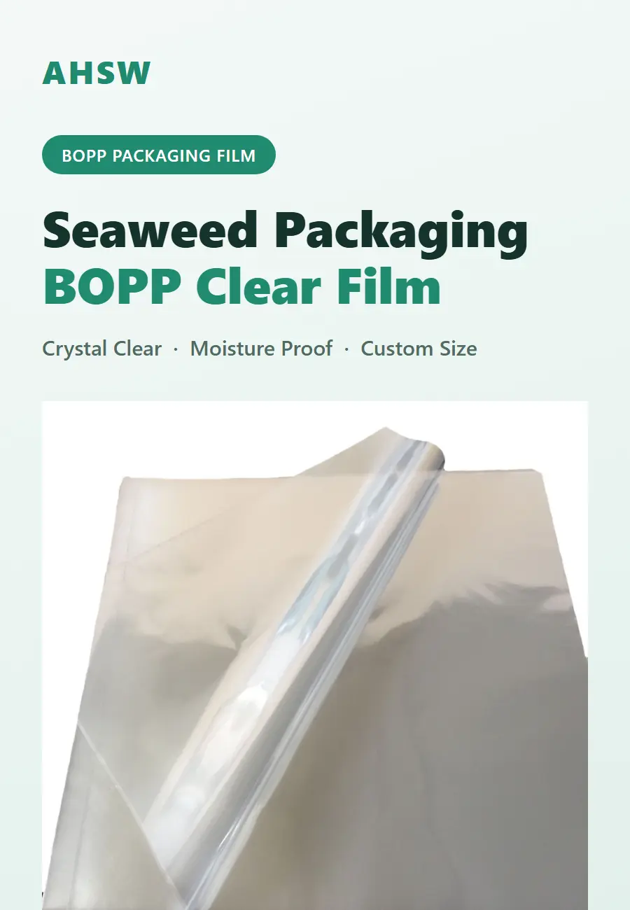 Seaweed Packaging BOPP