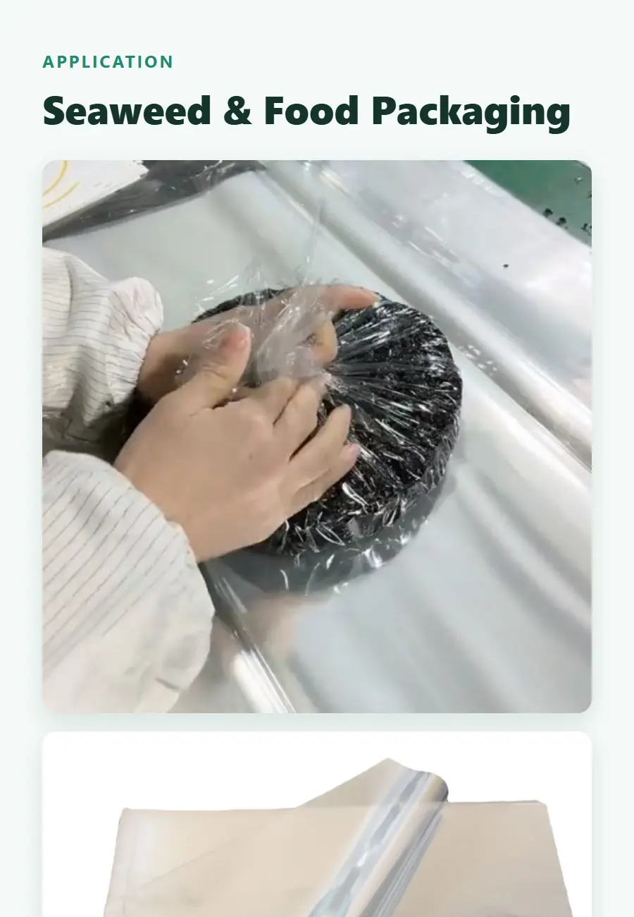 Seaweed Packaging BOPP