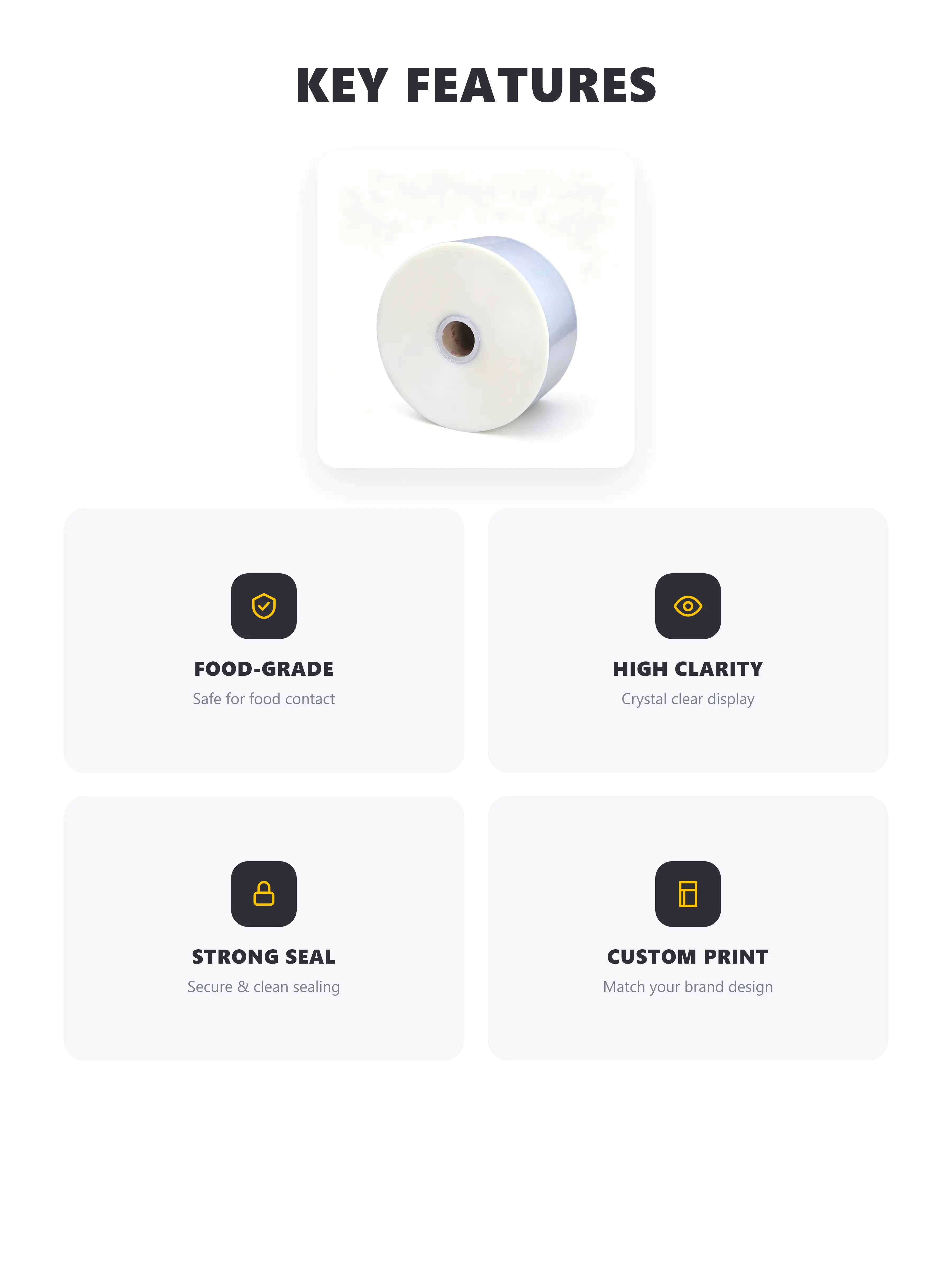 Disposable Tableware Heat-Sealing Film