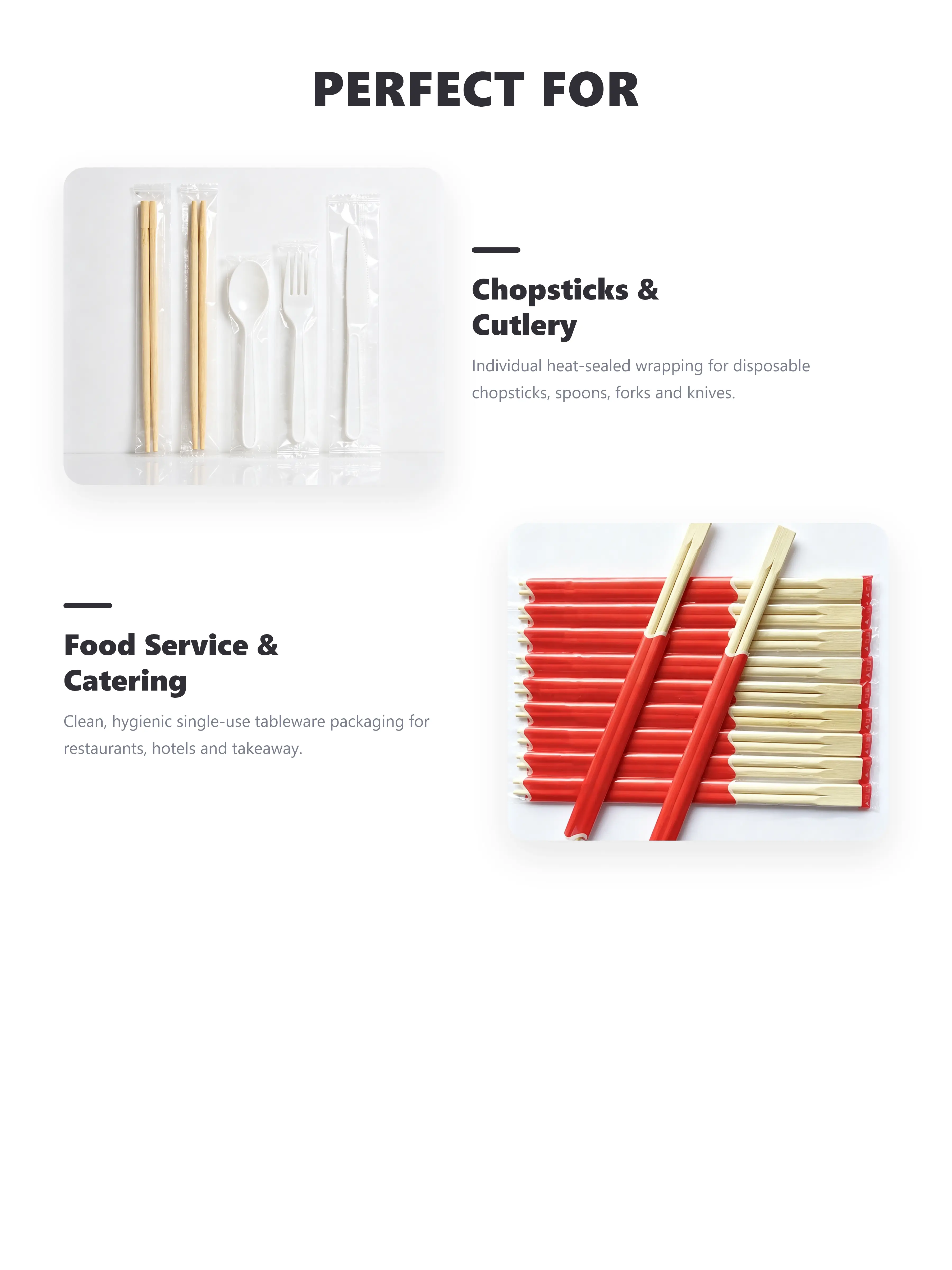 Disposable Tableware Heat-Sealing Film