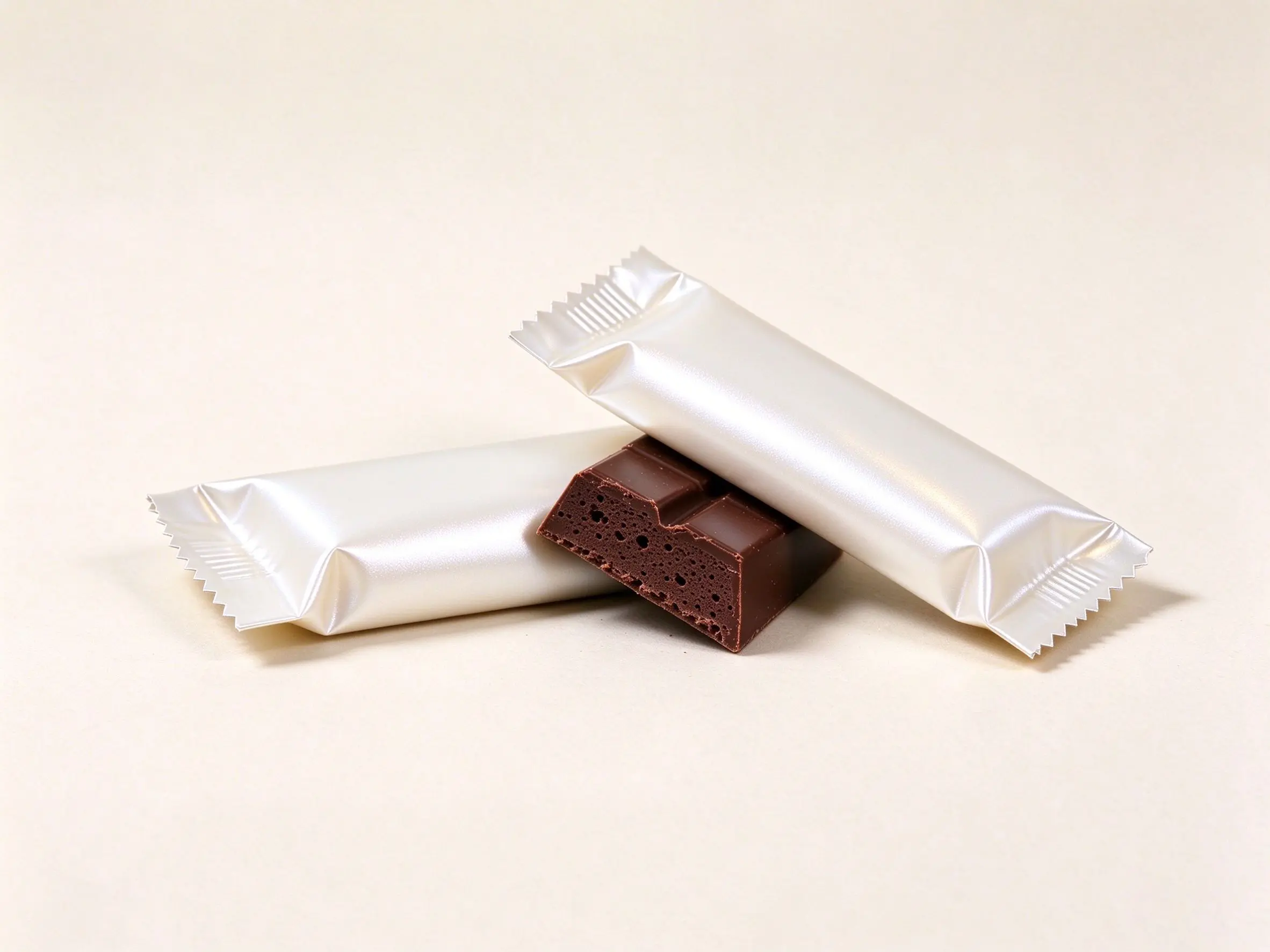 Candy and chocolate packaging pearl film